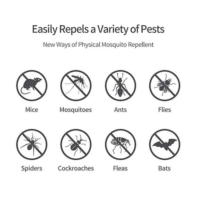 6-Pack: Ultrasonic Plug In Pest Repeller
